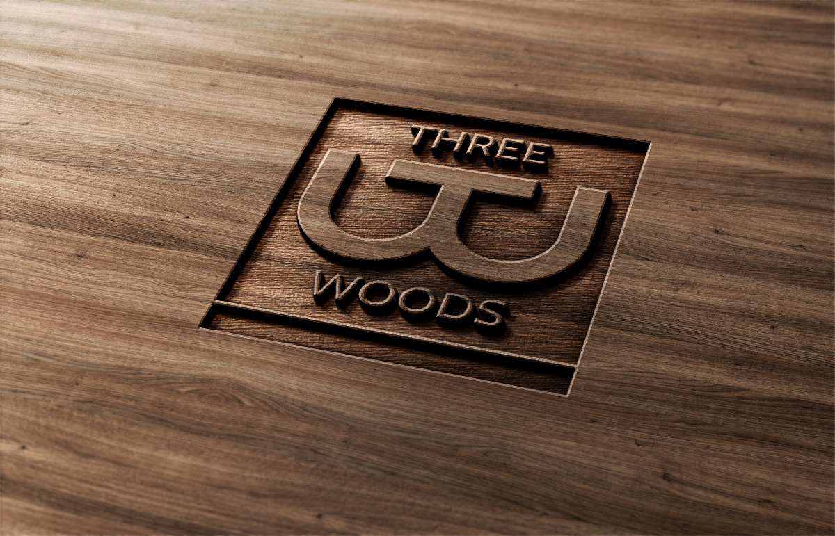 Logo Design by nvisiondesign.co.uk for ThreeWoods | Design #12486000