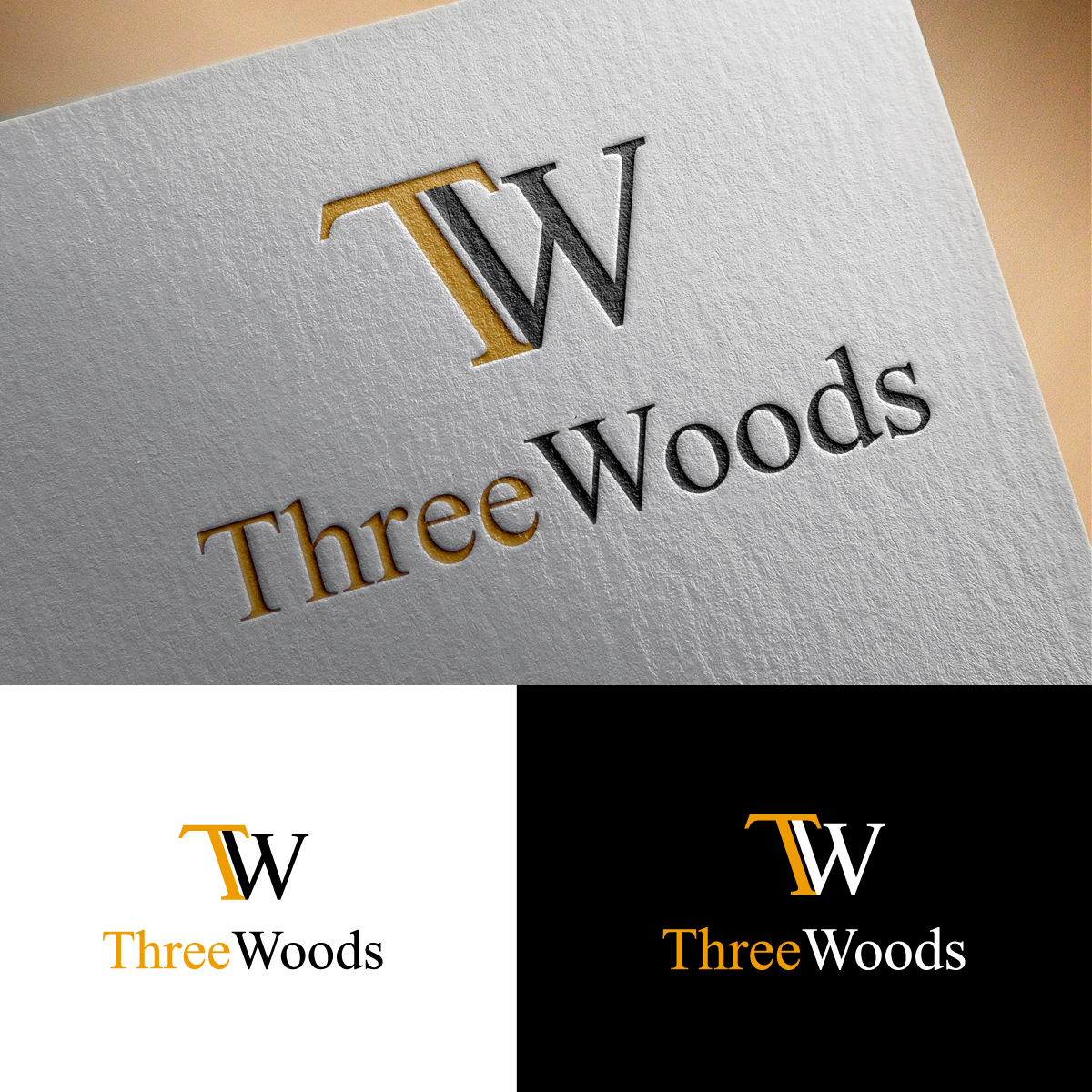 Logo Design by Shark1 for ThreeWoods | Design #12511363