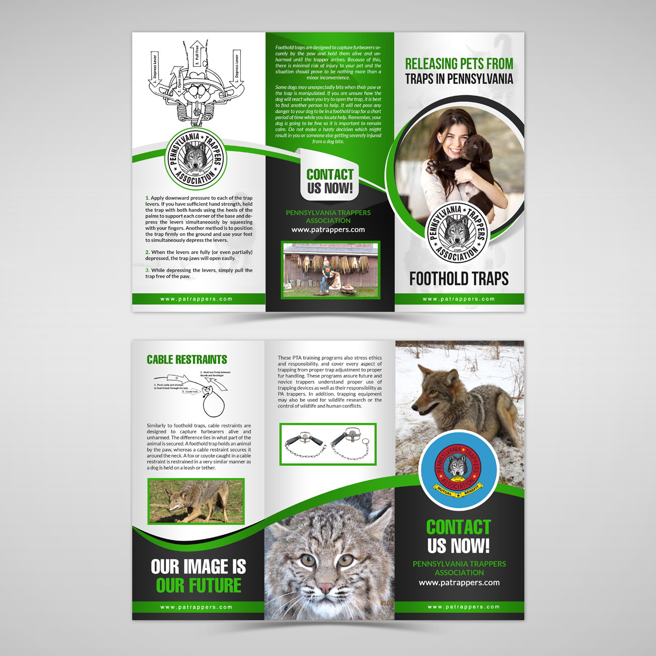 Design de Flyer par debdesign pour Pa Trappers | Design #12172551