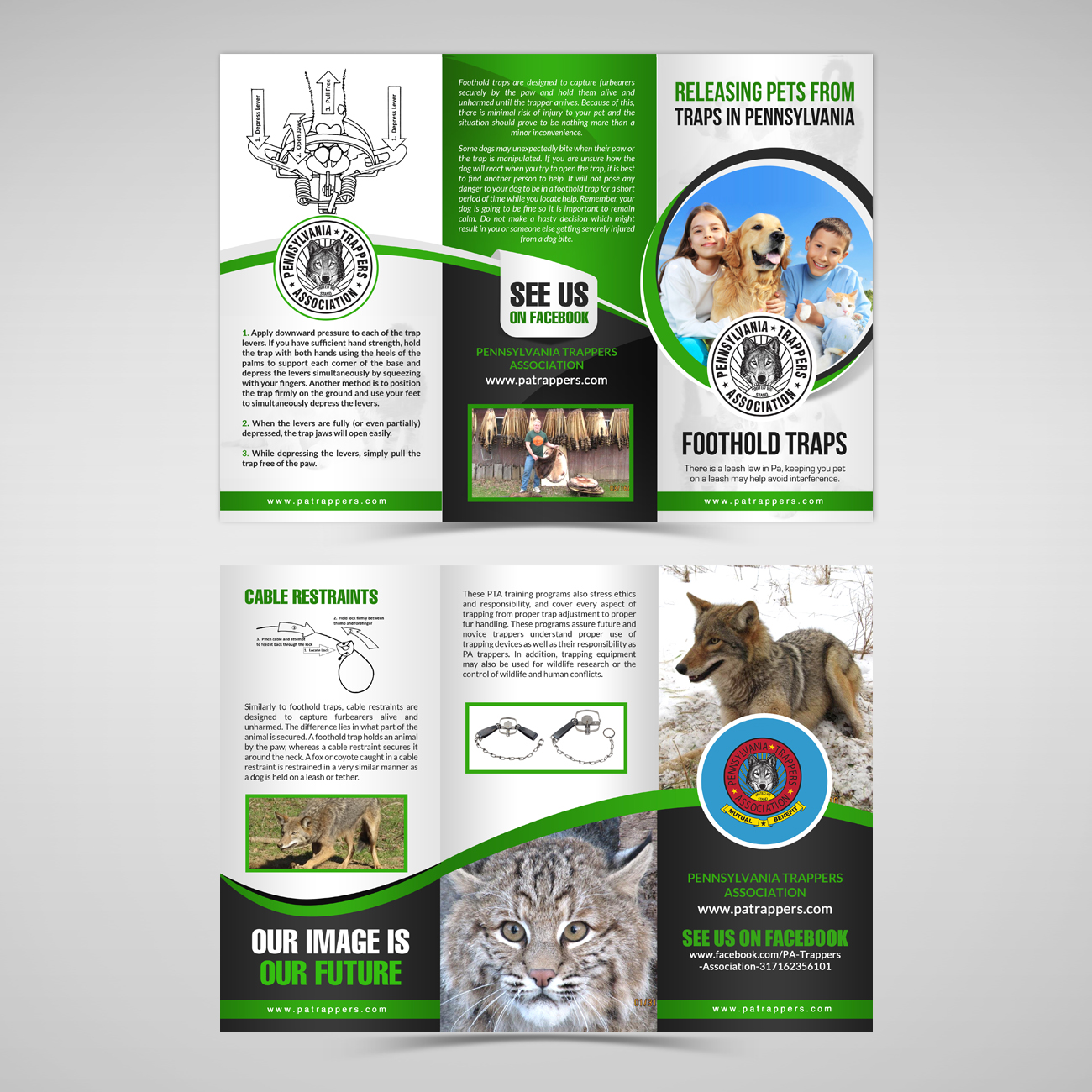 Design de Flyer par debdesign pour Pa Trappers | Design #12174654