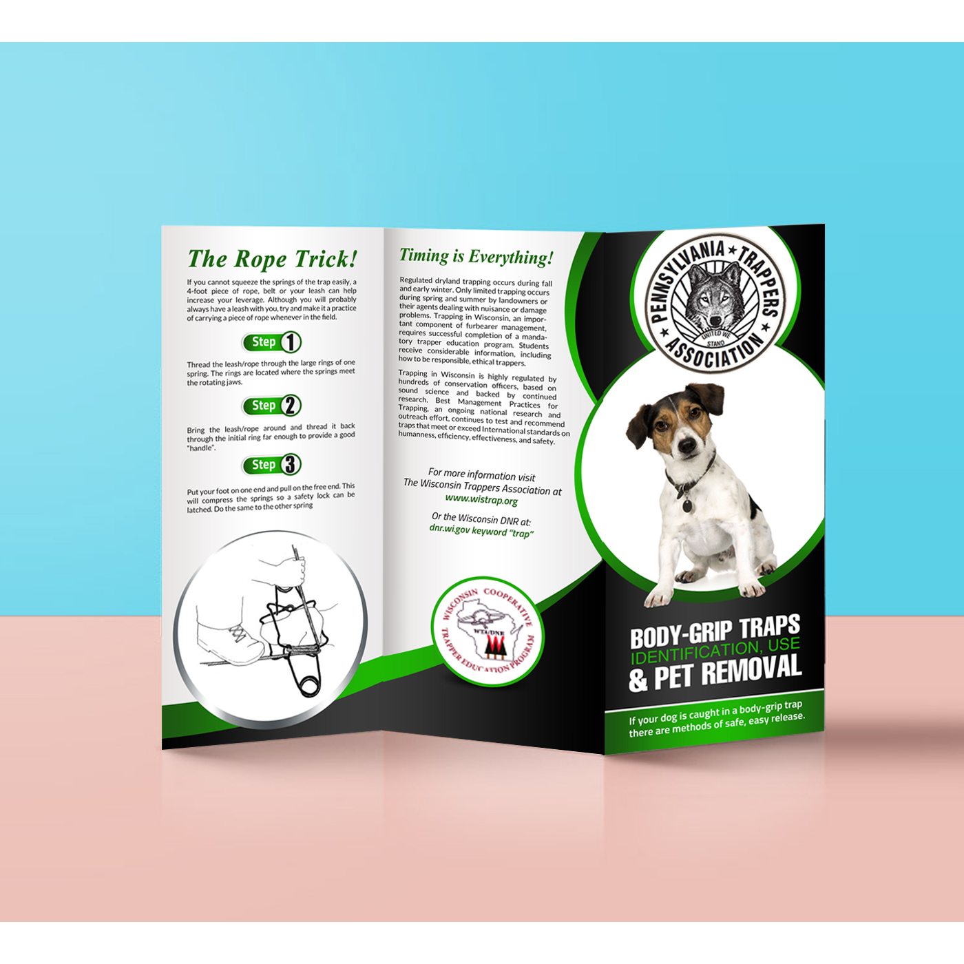 Diseño de Flyer por creative.bugs para Pa Trappers | Diseño #12138594