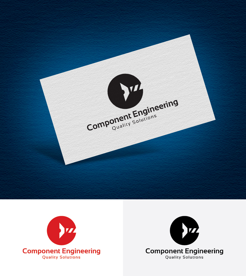 Serious, Masculine, Business Logo Design for Component Engineering