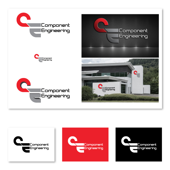 Serious, Masculine, Business Logo Design for Component Engineering