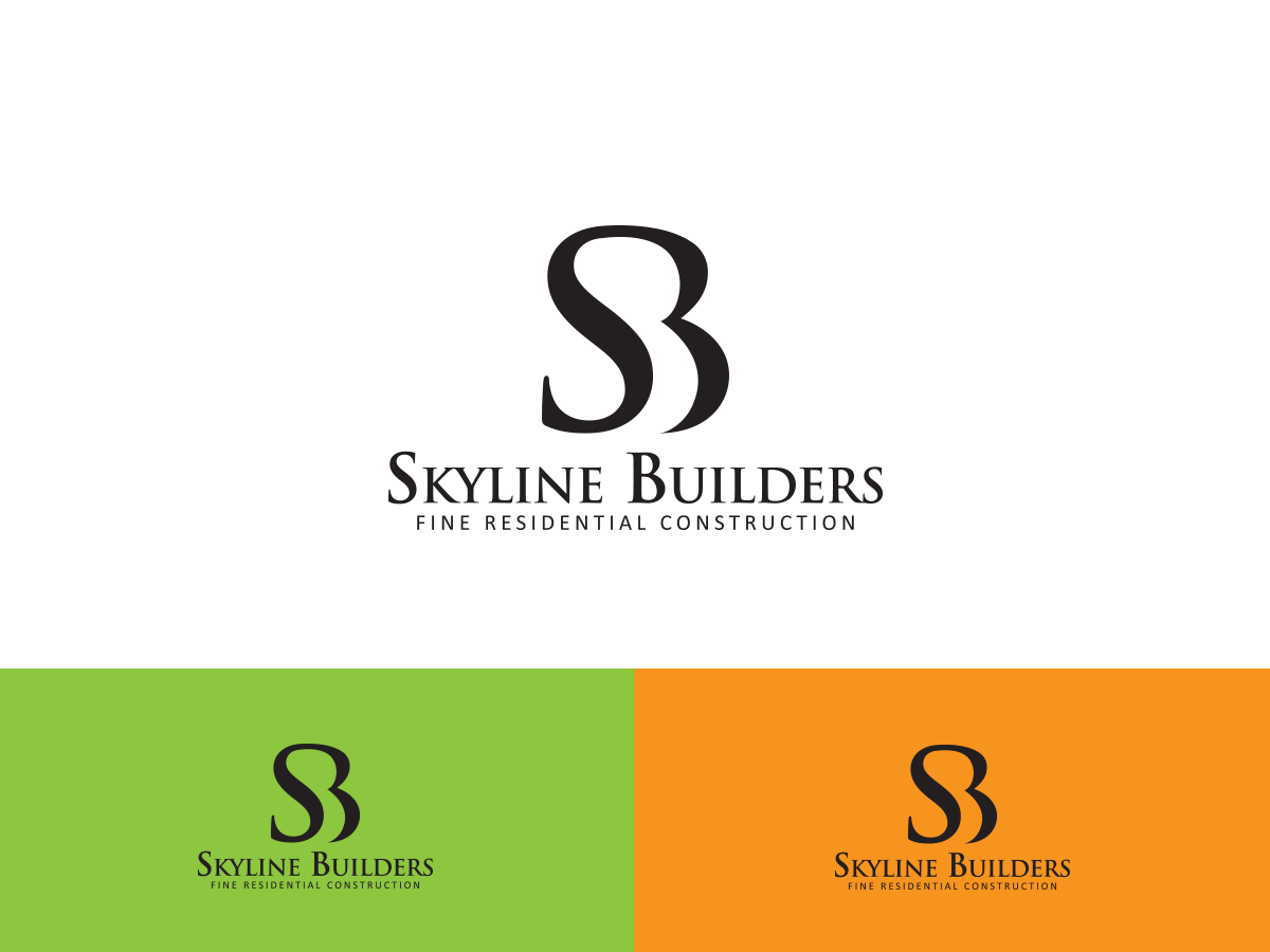 Logo-Design von ArtMissile für Skyline Builders | Design #12183080