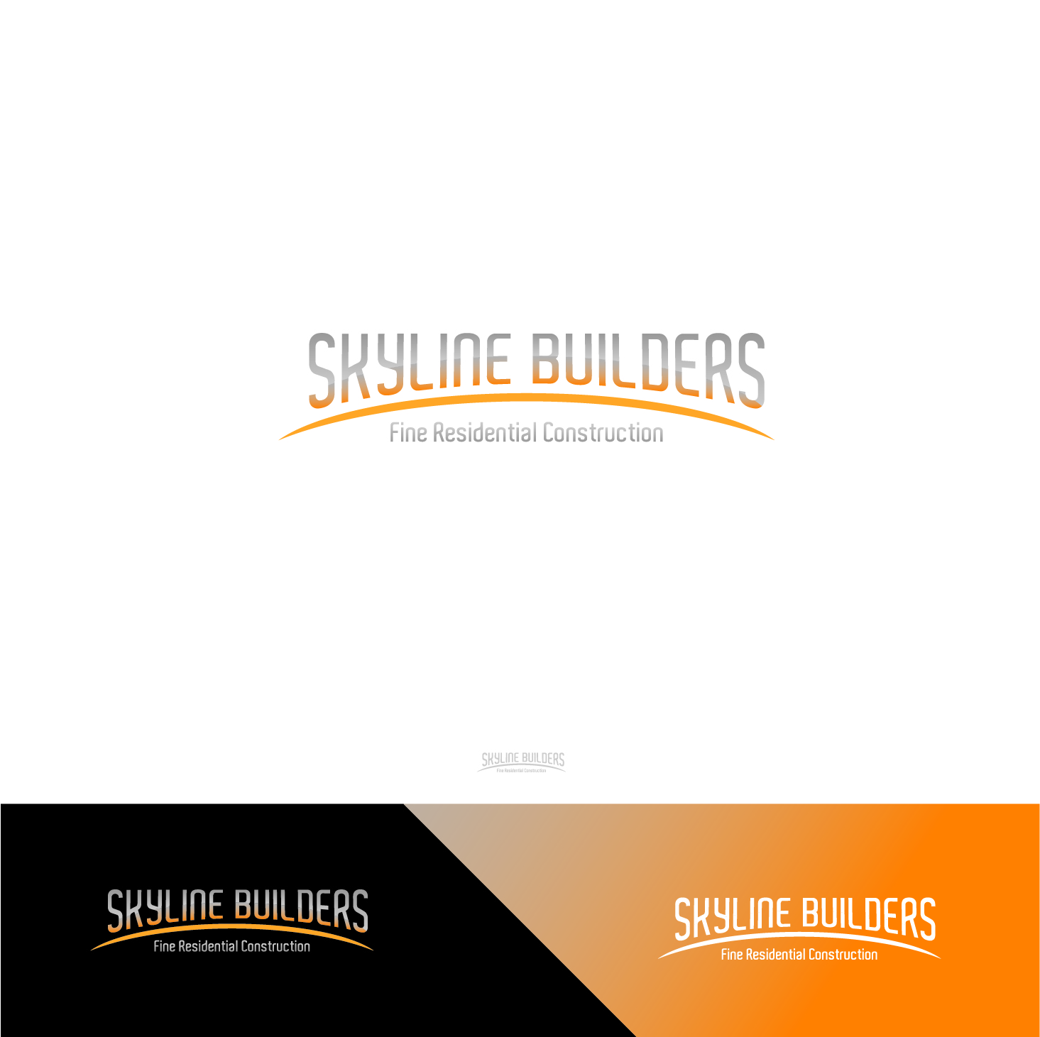 Logo Design by abc. for Skyline Builders | Design #12142677