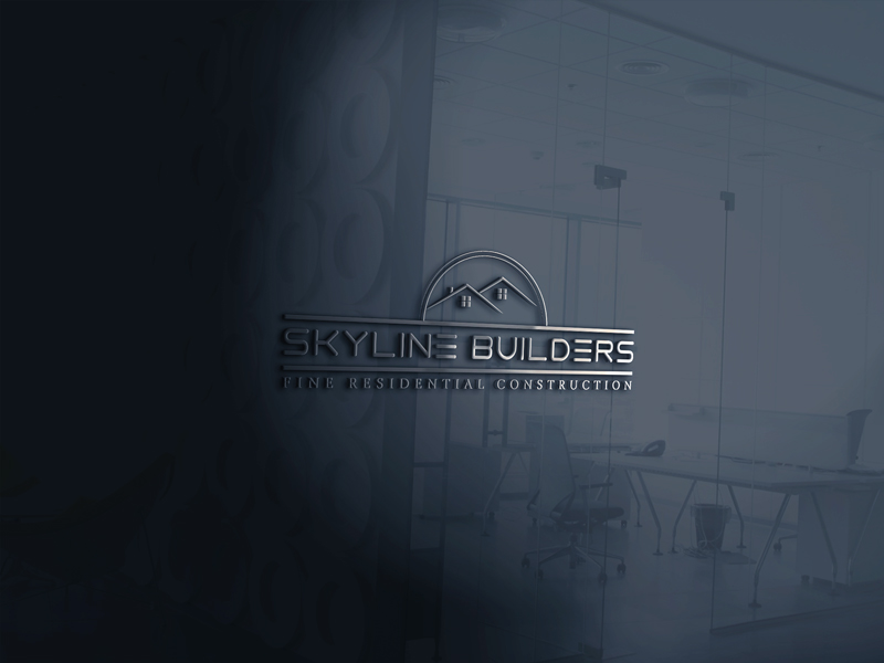 Logo Design by ridhuriaj for Skyline Builders | Design #12182745