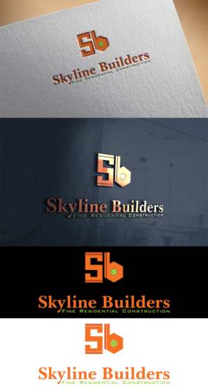 Logo Design by king solangi for Skyline Builders | Design #12140766
