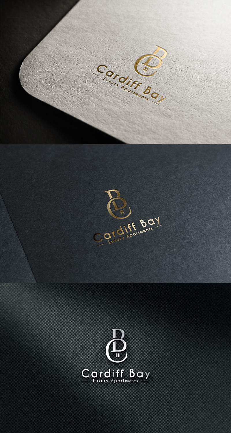 Logo Design by yoossefMaroc for Cardiff Bay Luxury Apartments | Design #12133663