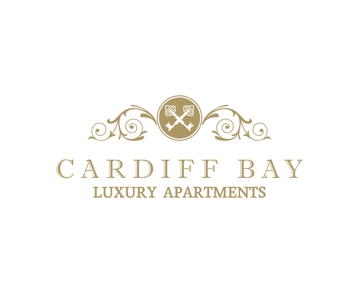 Serious Elegant Apartment Logo Design For Cardiff Bay Luxury