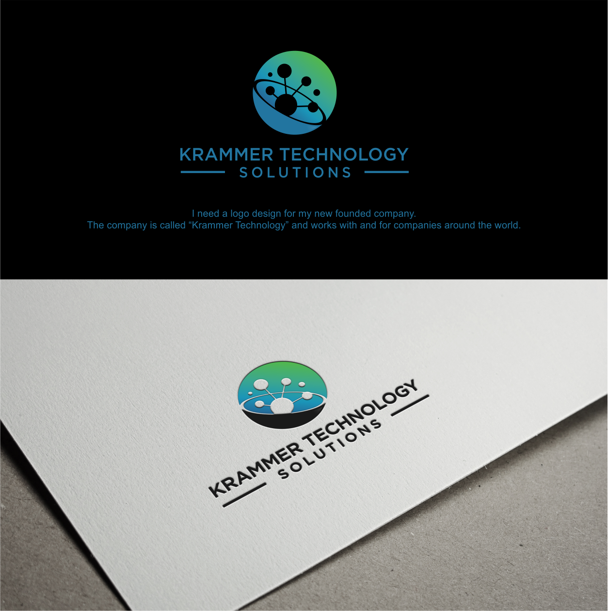 Design de Logo par NAUBIDZ pour Krammer Technology | Design #12253594