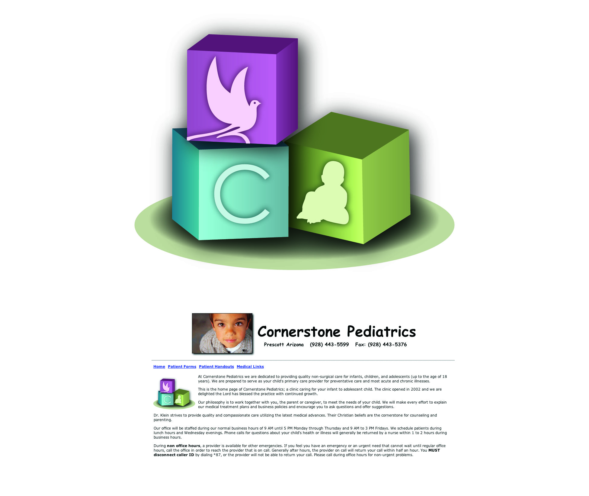 Logo Design by Christine Plumb for Cornerstone Pediatrics | Design #27823