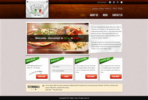 Web Design by slapBackChewLater for this project | Design: #515582