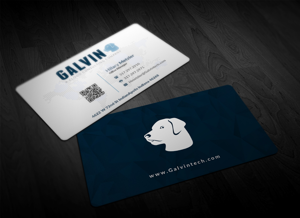 Diseño de Tarjeta de Presentación por Pointless Pixels India para Galvin Technologies | Diseño #12148056