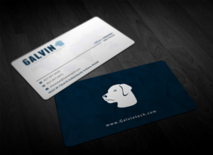 Diseño de Tarjeta de Presentación por Pointless Pixels India para Galvin Technologies | Diseño: #12148383