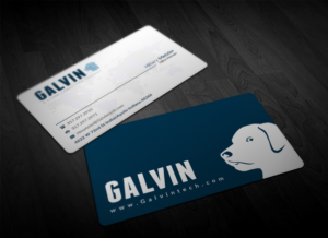 Diseño de Tarjeta de Presentación por Pointless Pixels India para Galvin Technologies | Diseño: #12148385