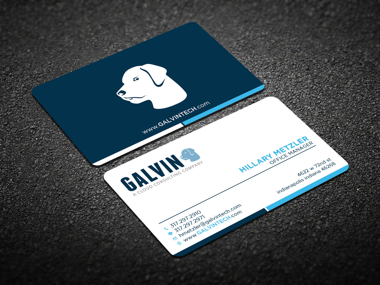 Diseño de Tarjeta de Presentación por Verified artistry (Design garden) para Galvin Technologies | Diseño #12153055