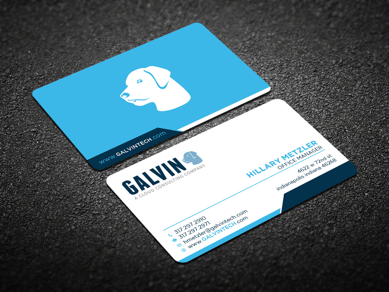 Diseño de Tarjeta de Presentación por Verified artistry (Design garden) para Galvin Technologies | Diseño #12153060