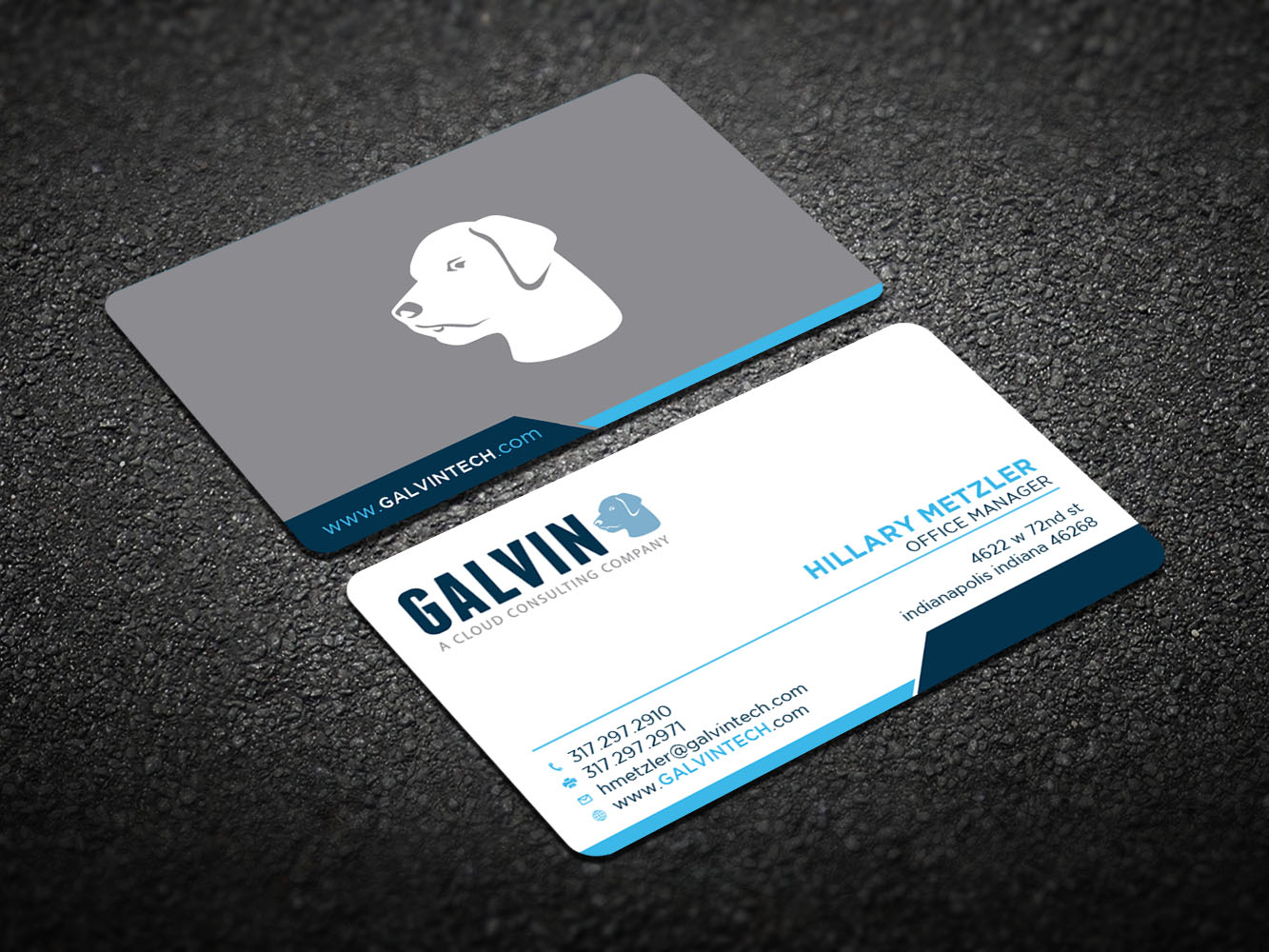 Diseño de Tarjeta de Presentación por Verified artistry (Design garden) para Galvin Technologies | Diseño #12153061