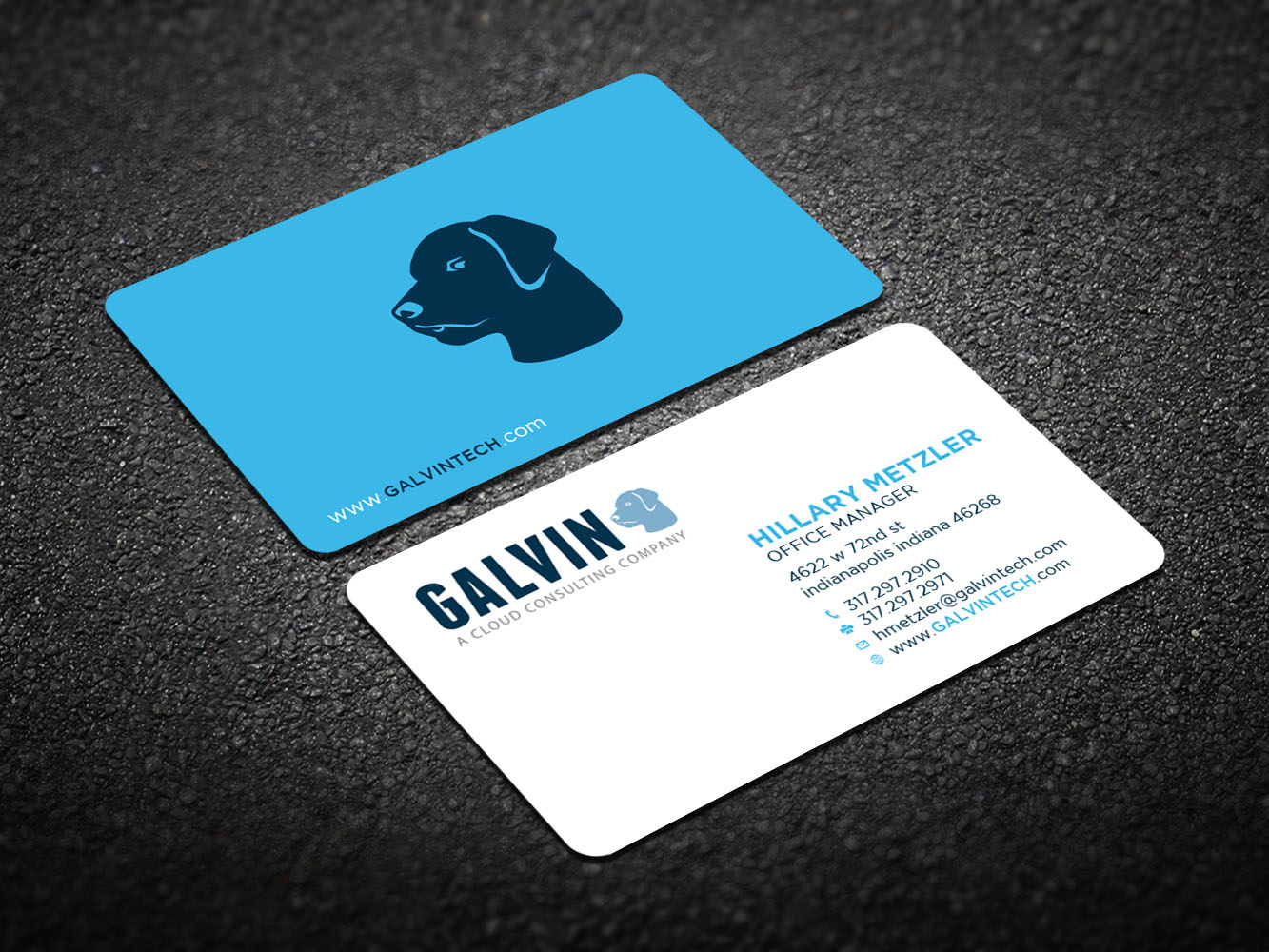 Diseño de Tarjeta de Presentación por Verified artistry (Design garden) para Galvin Technologies | Diseño #12153062