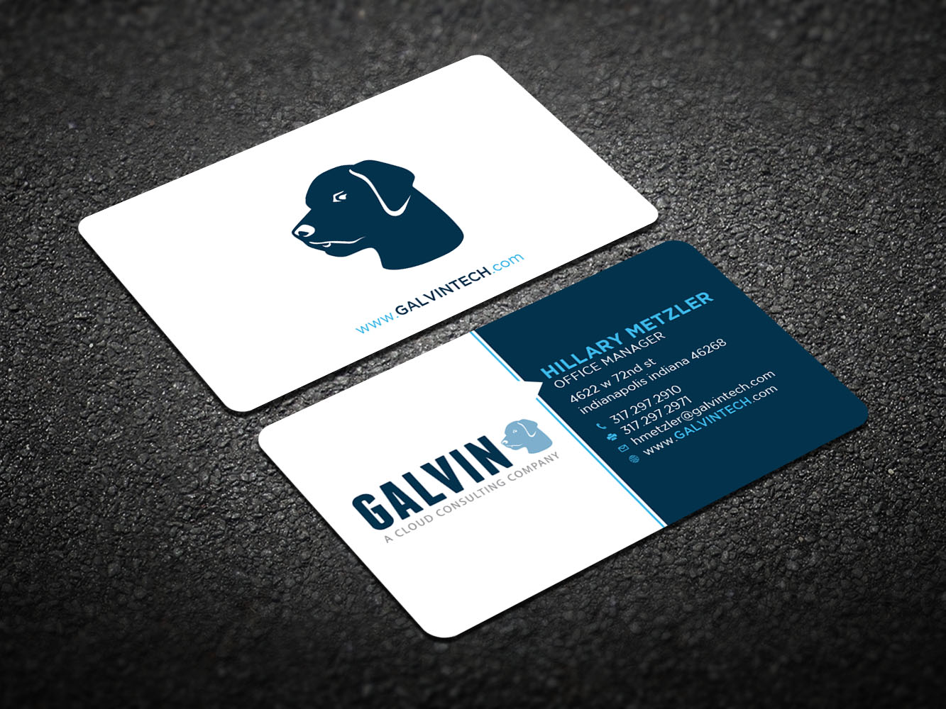 Diseño de Tarjeta de Presentación por Verified artistry (Design garden) para Galvin Technologies | Diseño #12153067