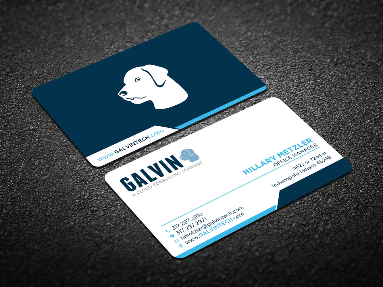 Diseño de Tarjeta de Presentación por Verified artistry (Design garden) para Galvin Technologies | Diseño #12153068