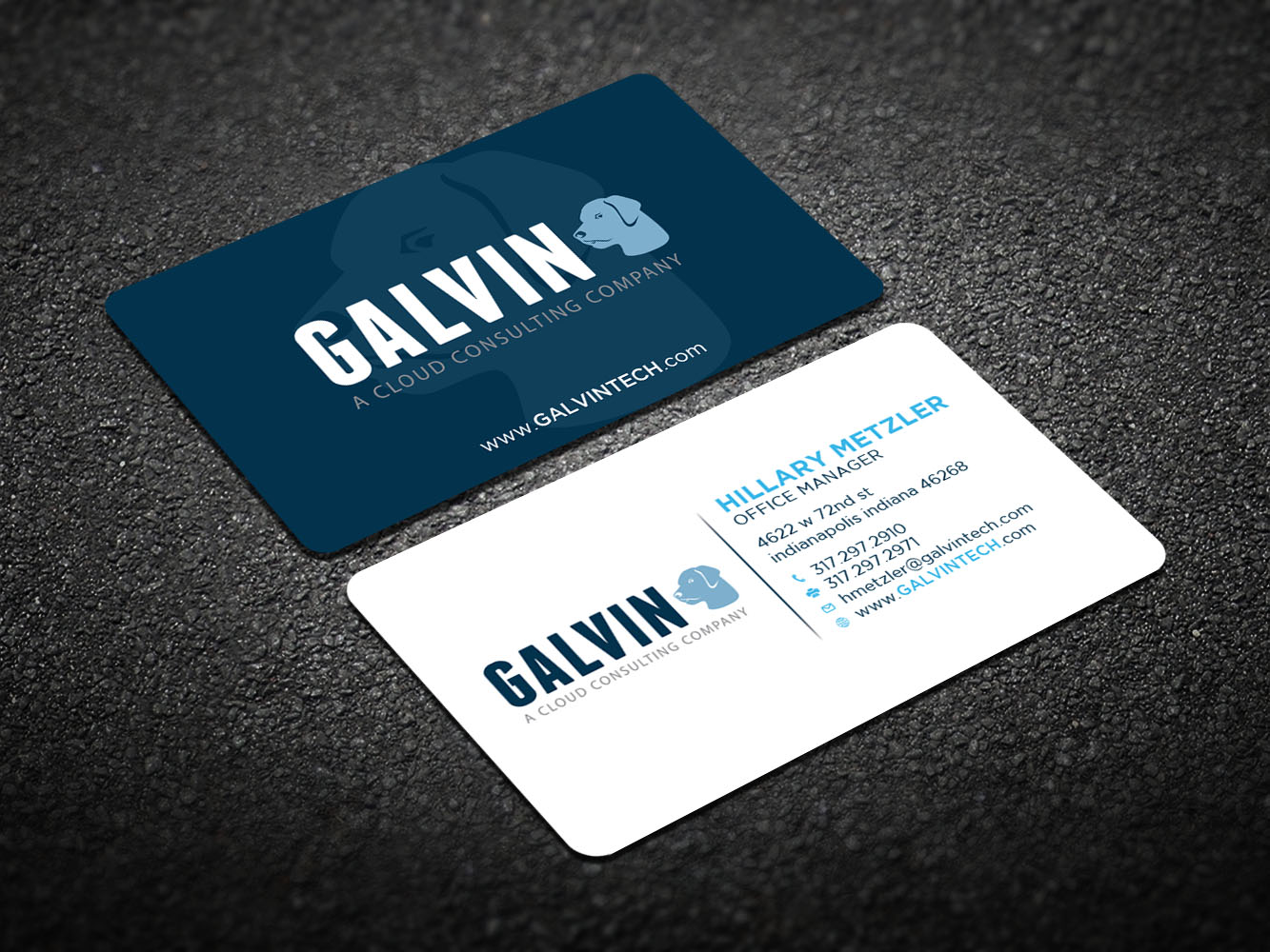 Diseño de Tarjeta de Presentación por Verified artistry (Design garden) para Galvin Technologies | Diseño #12153073