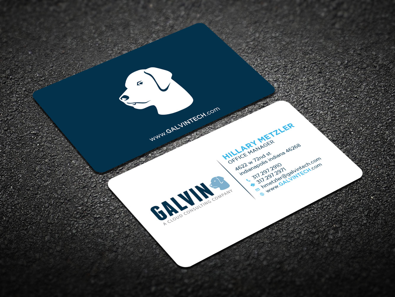 Diseño de Tarjeta de Presentación por Verified artistry (Design garden) para Galvin Technologies | Diseño #12153075