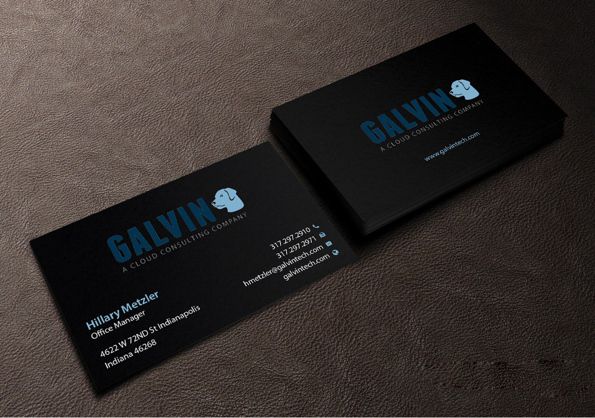 Diseño de Tarjeta de Presentación por Creations Box 2015 para Galvin Technologies | Diseño #12156083