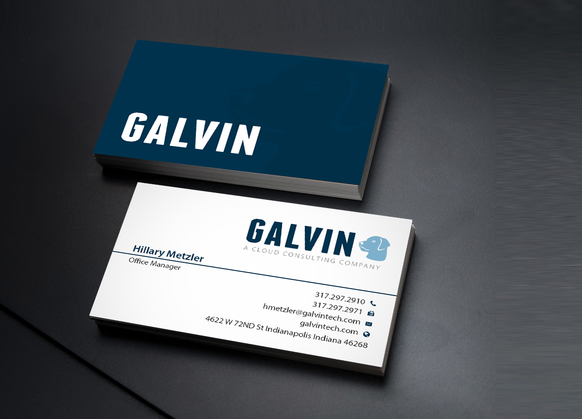 Diseño de Tarjeta de Presentación por Creations Box 2015 para Galvin Technologies | Diseño #12156088