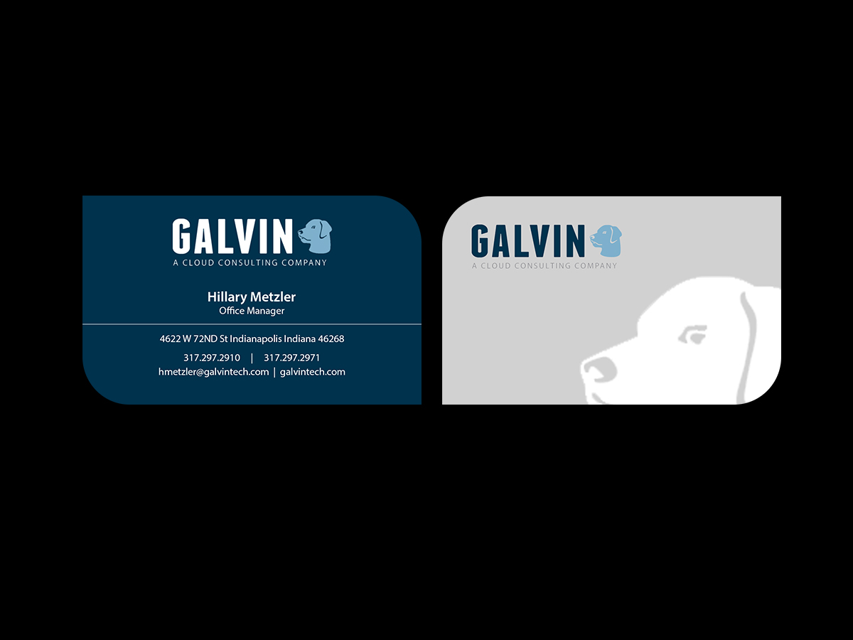 Diseño de Tarjeta de Presentación por Creations Box 2015 para Galvin Technologies | Diseño #12156091