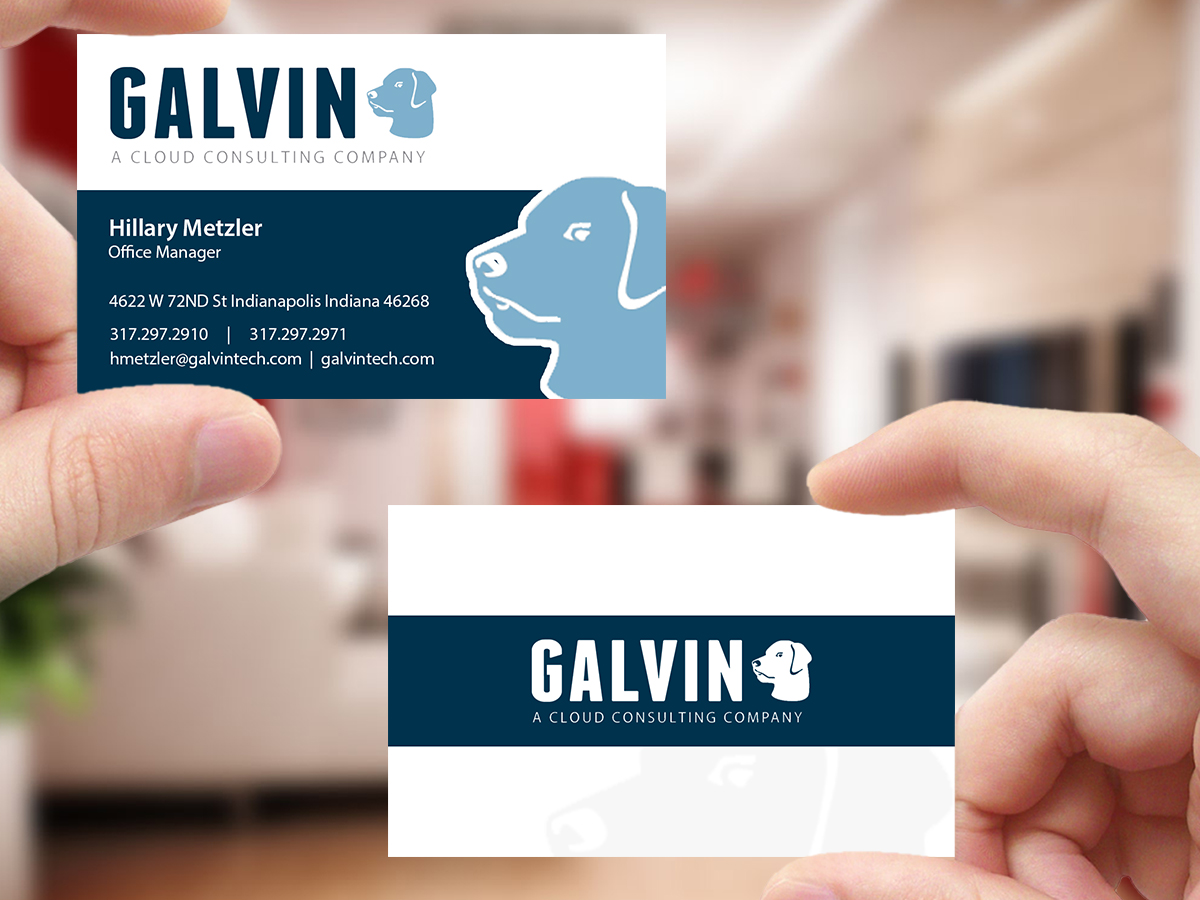 Diseño de Tarjeta de Presentación por Creations Box 2015 para Galvin Technologies | Diseño #12156092