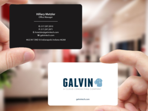 Design de Carte de Visite par Creations Box 2015 pour Galvin Technologies | Design : #12156094