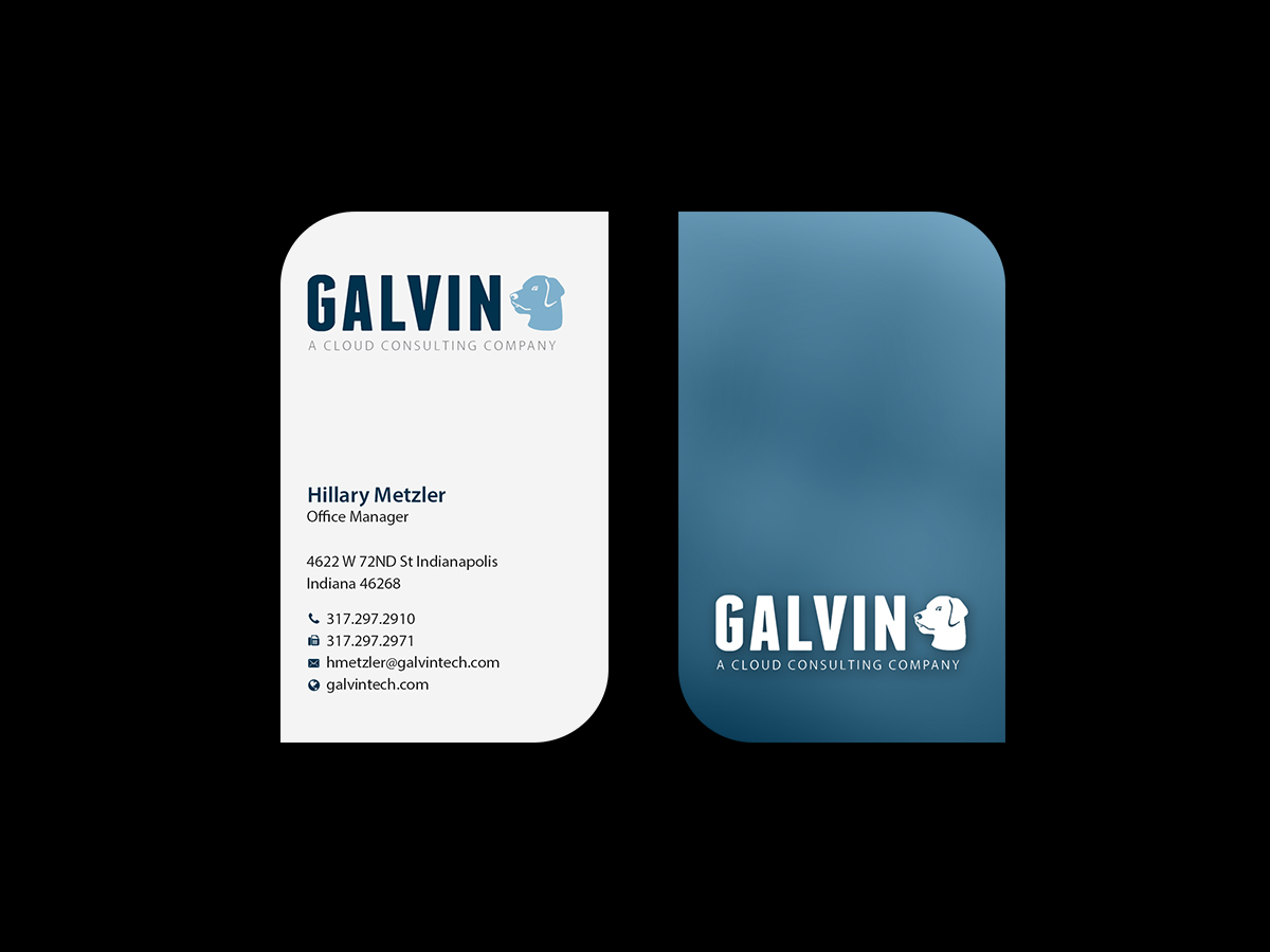 Design de Carte de Visite par Creations Box 2015 pour Galvin Technologies | Design #12156095