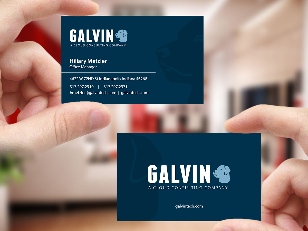 Diseño de Tarjeta de Presentación por Creations Box 2015 para Galvin Technologies | Diseño #12156096