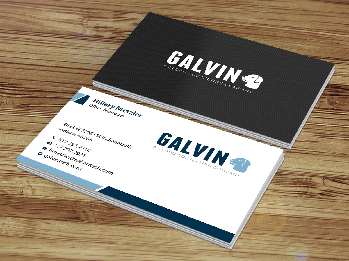 Diseño de Tarjeta de Presentación por Creations Box 2015 para Galvin Technologies | Diseño #12156097