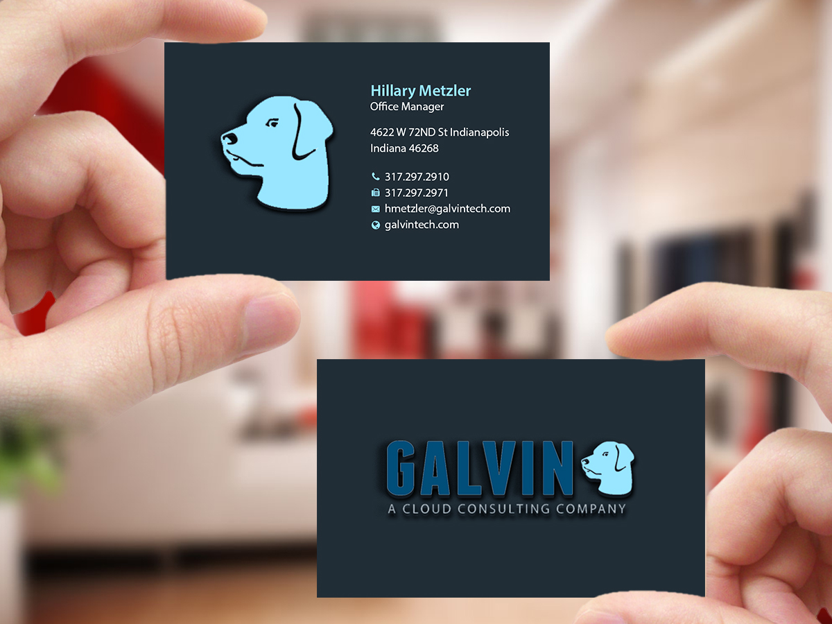 Diseño de Tarjeta de Presentación por Creations Box 2015 para Galvin Technologies | Diseño #12156099