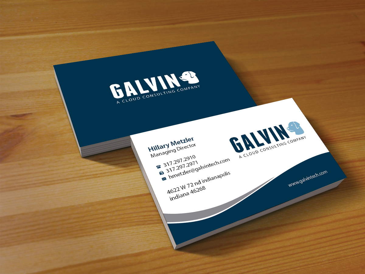 Diseño de Tarjeta de Presentación por Creations Box 2015 para Galvin Technologies | Diseño #12156104