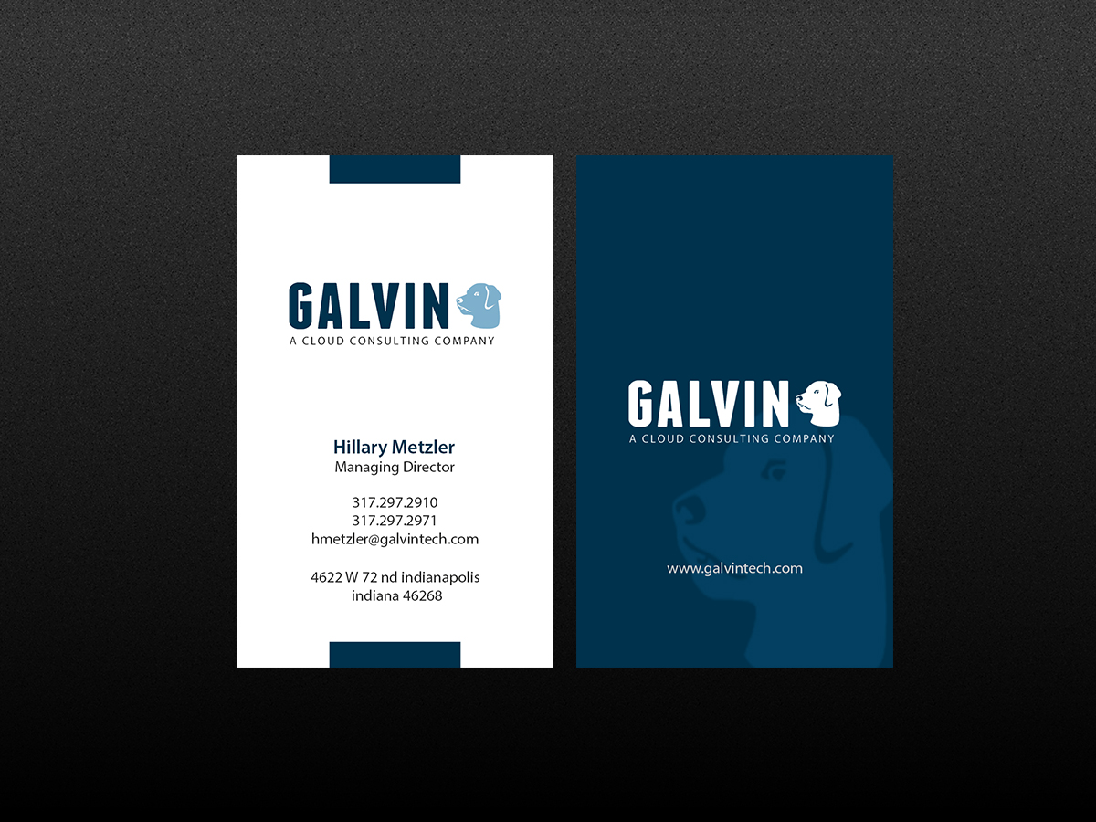 Diseño de Tarjeta de Presentación por Creations Box 2015 para Galvin Technologies | Diseño #12156105
