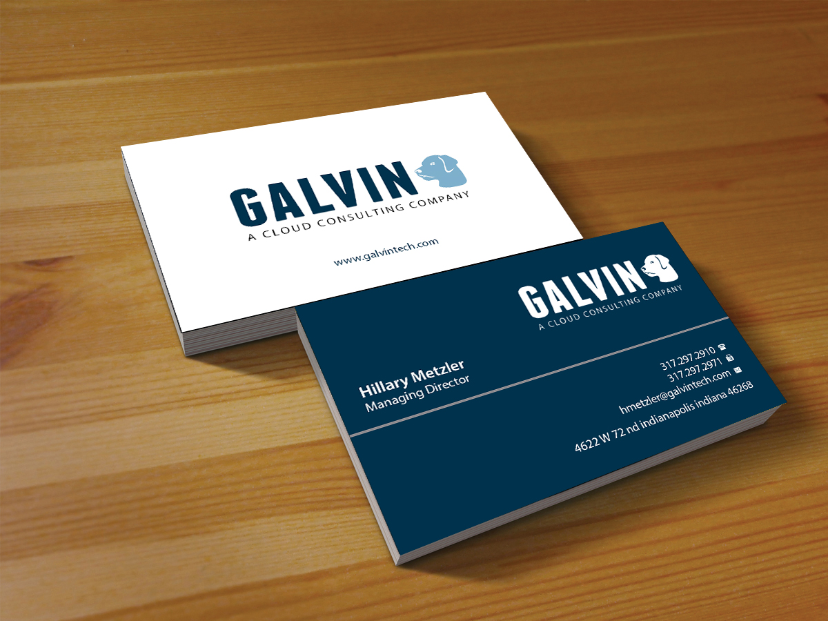 Diseño de Tarjeta de Presentación por Creations Box 2015 para Galvin Technologies | Diseño #12156108