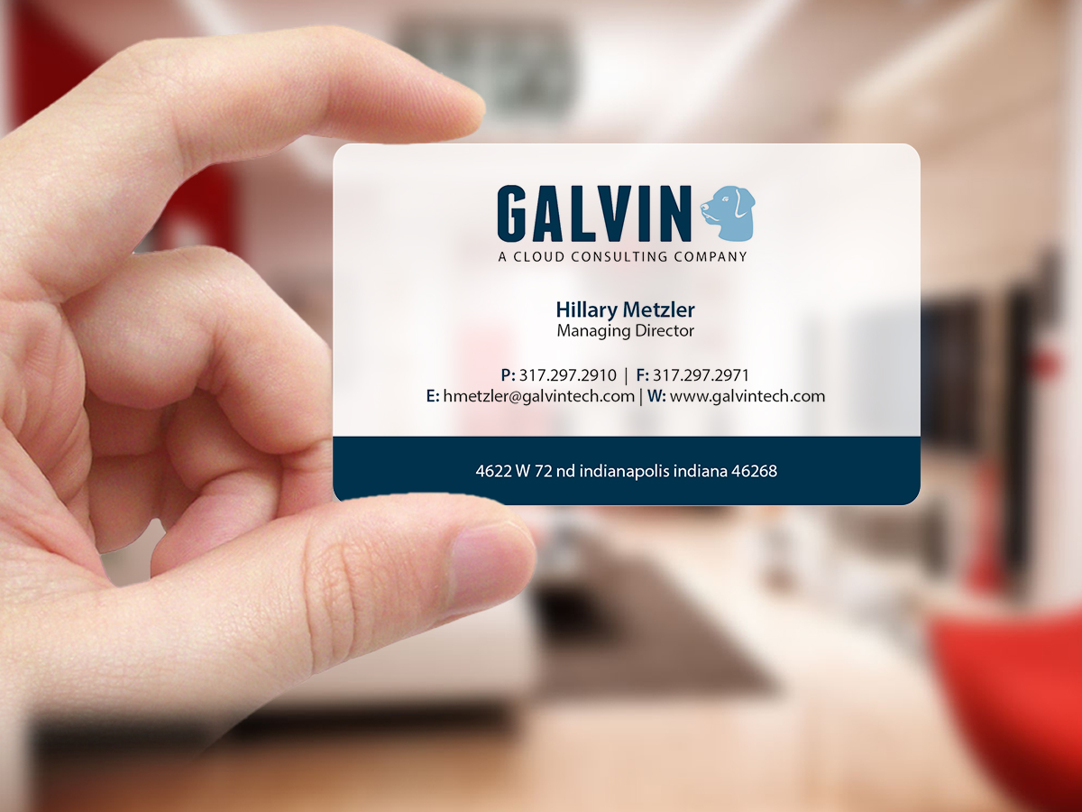 Diseño de Tarjeta de Presentación por Creations Box 2015 para Galvin Technologies | Diseño #12156109