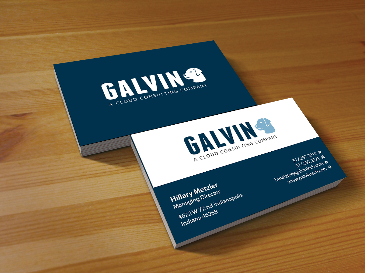 Diseño de Tarjeta de Presentación por Creations Box 2015 para Galvin Technologies | Diseño #12156110
