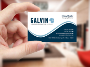 Design de Carte de Visite par Creations Box 2015 pour Galvin Technologies | Design : #12156111
