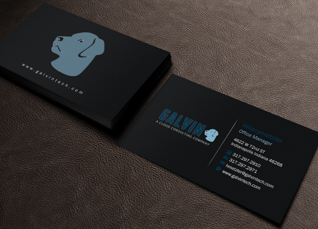 Diseño de Tarjeta de Presentación por Brand aid para Galvin Technologies | Diseño #12160156