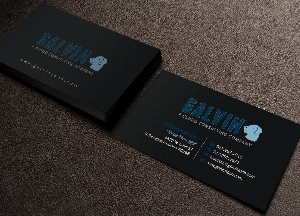 Diseño de Tarjeta de Presentación por Brand aid para Galvin Technologies | Diseño #12160158