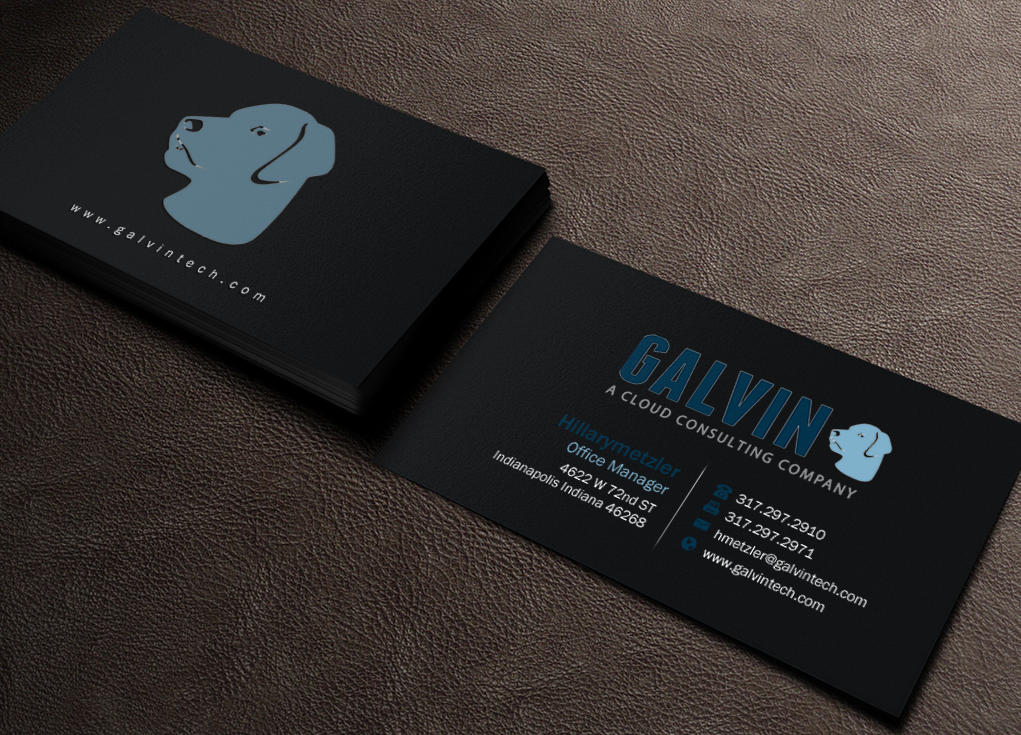 Diseño de Tarjeta de Presentación por Brand aid para Galvin Technologies | Diseño #12160162