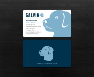 Diseño de Tarjeta de Presentación por chandrayaan.creative para Galvin Technologies | Diseño: #12154723