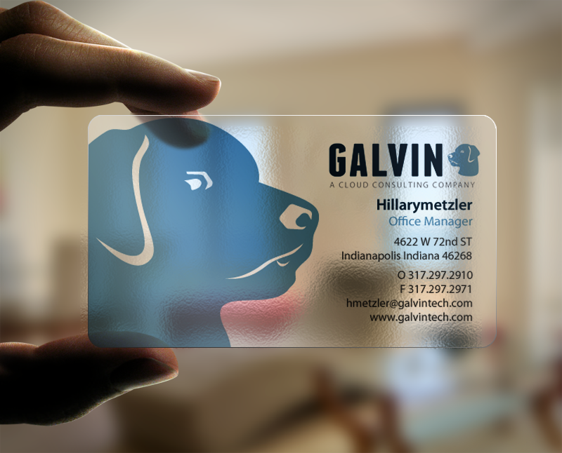 Diseño de Tarjeta de Presentación por chandrayaan.creative para Galvin Technologies | Diseño #12154729