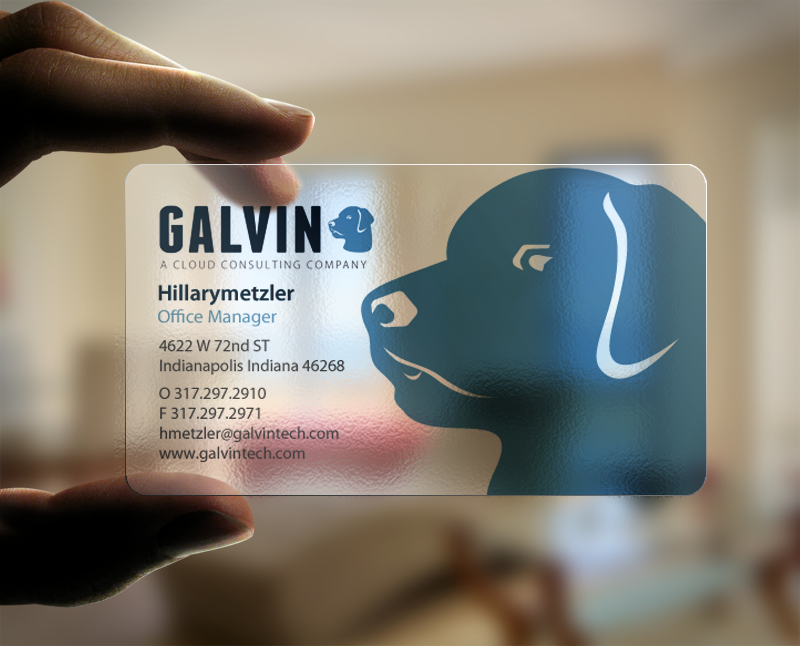 Diseño de Tarjeta de Presentación por chandrayaan.creative para Galvin Technologies | Diseño #12154730