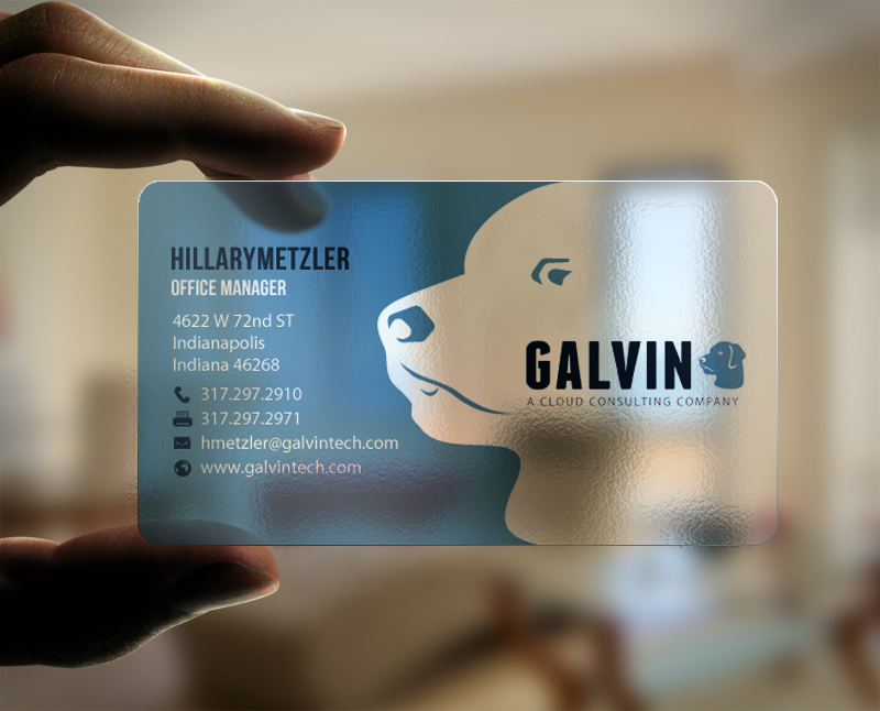 Diseño de Tarjeta de Presentación por chandrayaan.creative para Galvin Technologies | Diseño #12154736