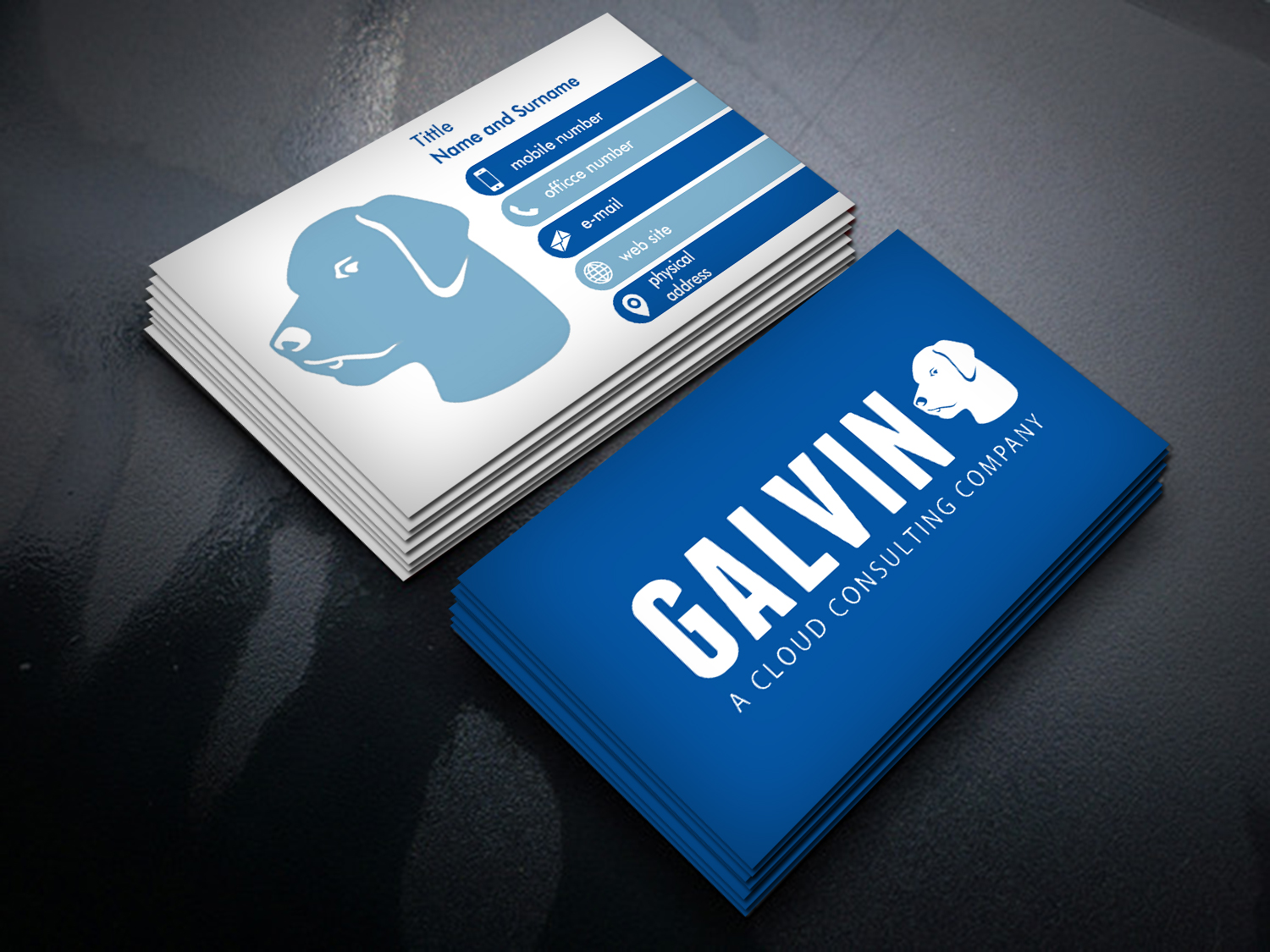 Business Card Design by ernestsegovia for Galvin Technologies | Design #12145422